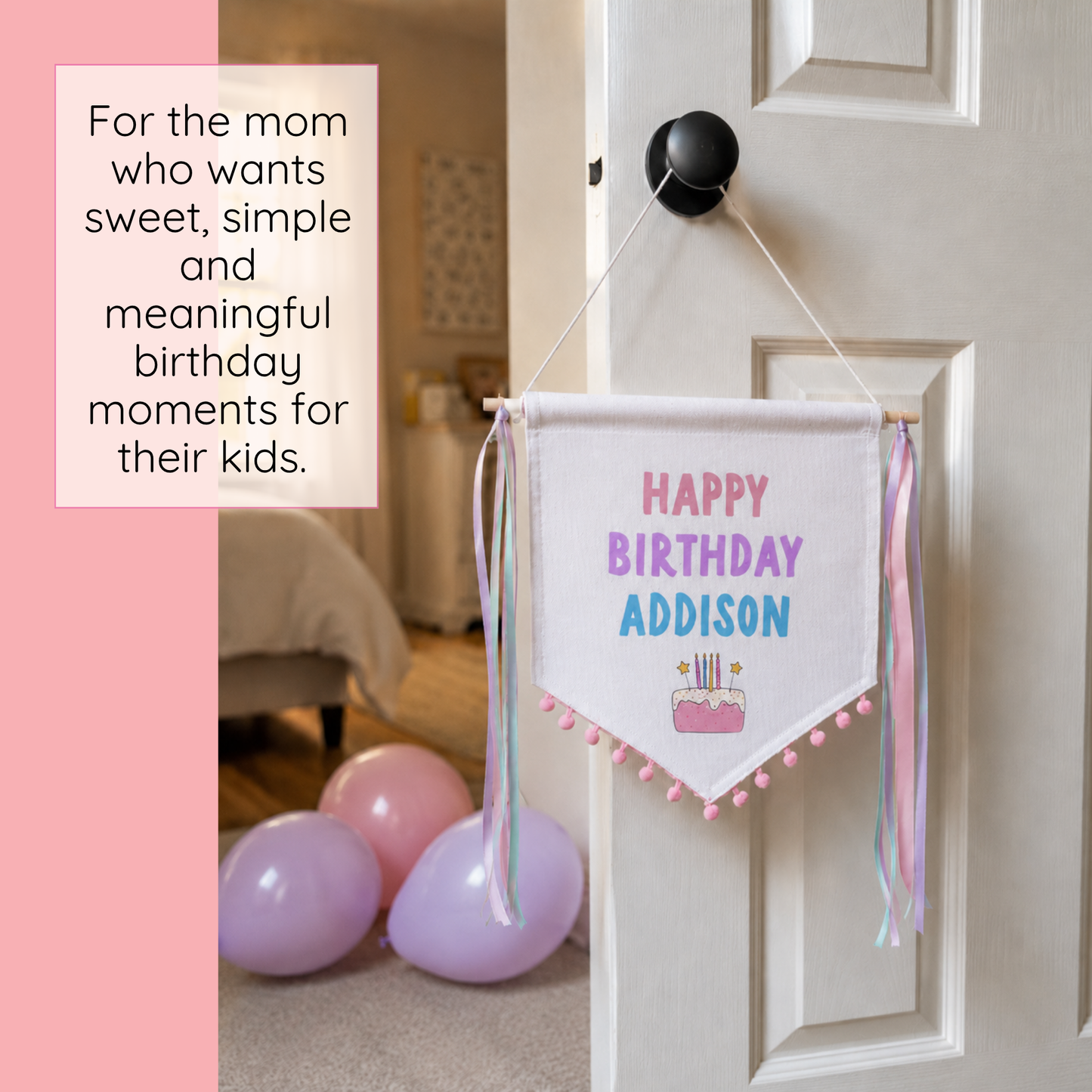 
                  
                    Pink Cake Birthday Banner
                  
                