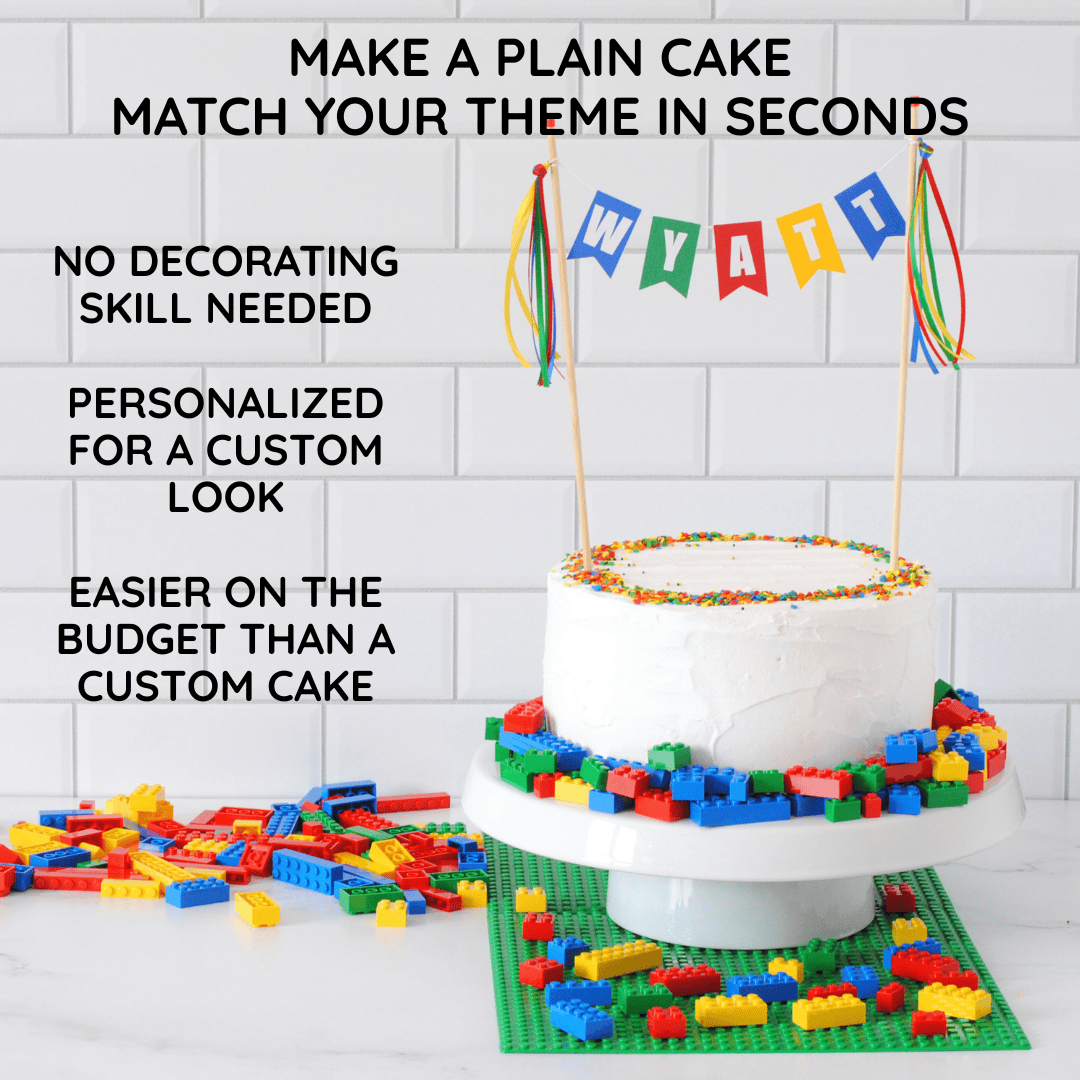 
                  
                    Buiding Brick Cake Topper
                  
                