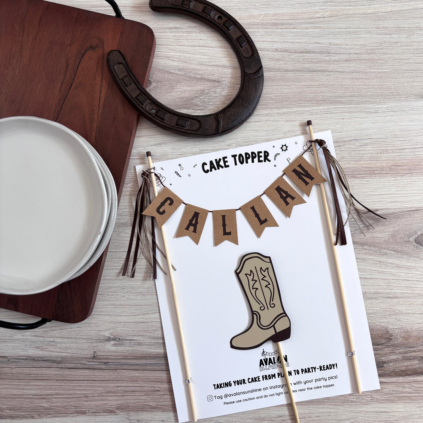 
                  
                    Western Cowboy Cake Topper
                  
                
