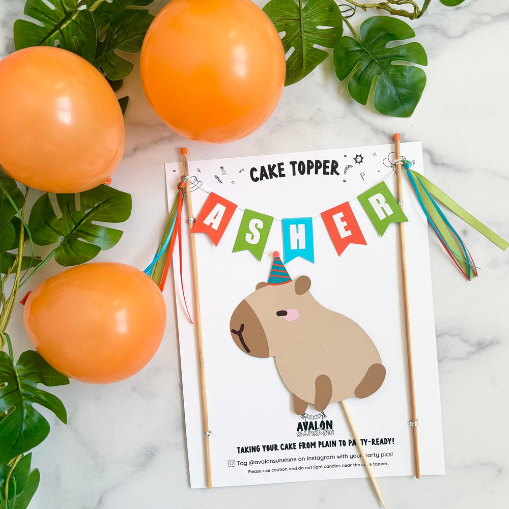 
                  
                    Capybara Cake Topper
                  
                