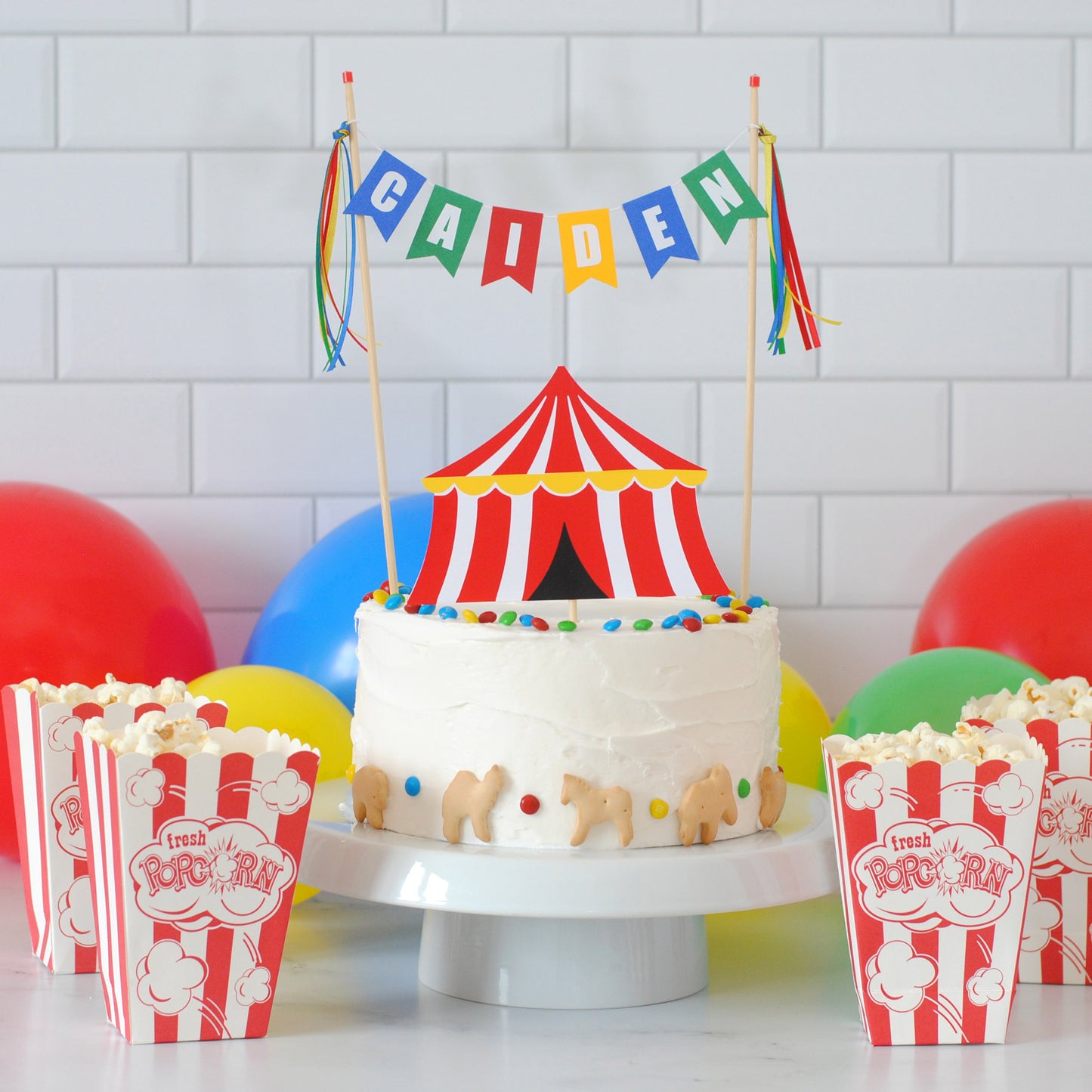 
                  
                    Circus Big Top Cake Topper
                  
                