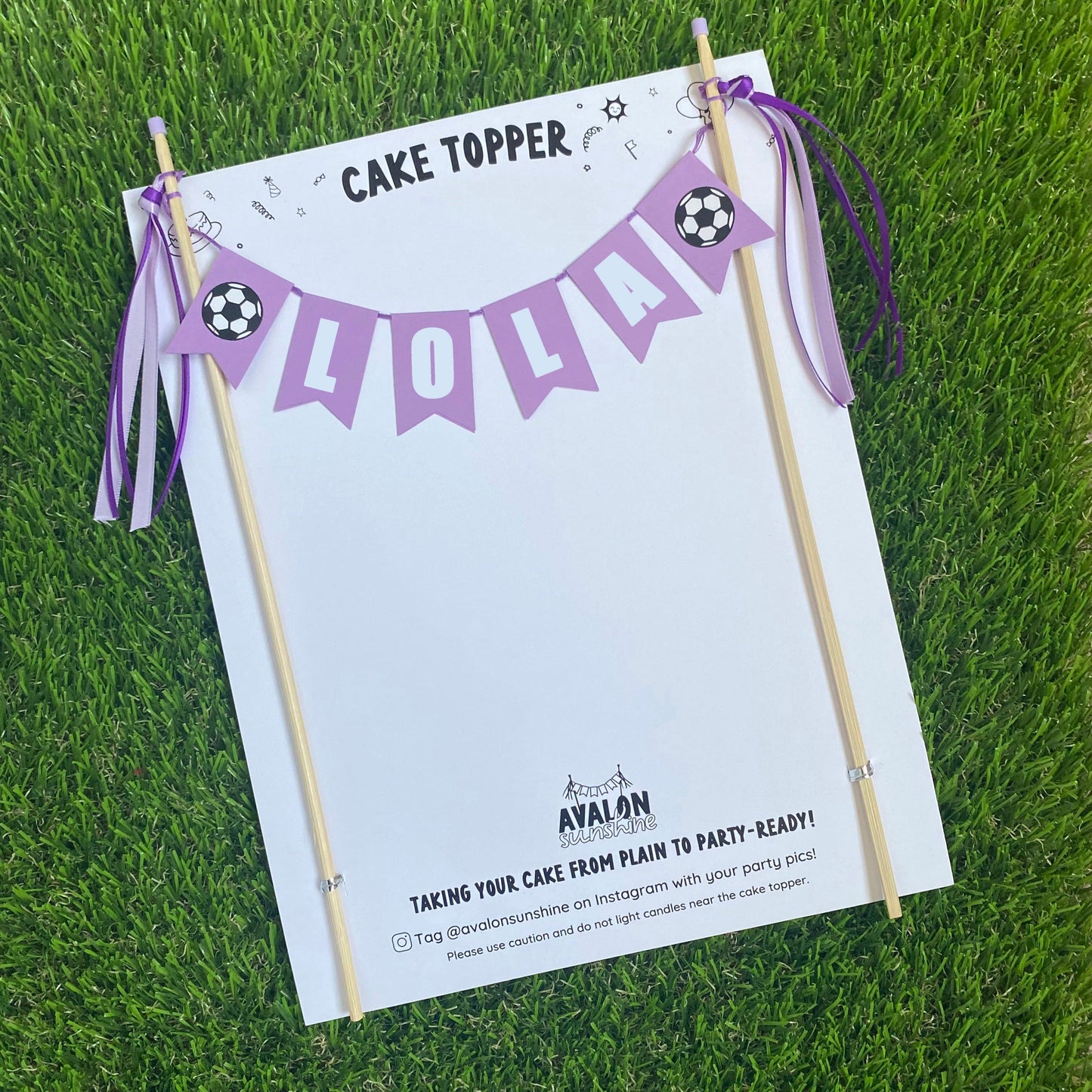 soccer-cake-topper-cake-toppers-by-avalon-sunshine for Free Printable Soccer Cake Toppers Soccer Cake Topper | Cake Toppers by Avalon Sunshine for Free Printable Soccer Cake Toppers